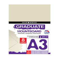 Ivory A3 Graduate Mount board