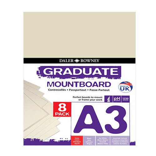 Ivory graduate mount - ivory,