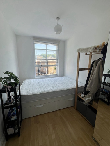 Ikea white double - double, storage
