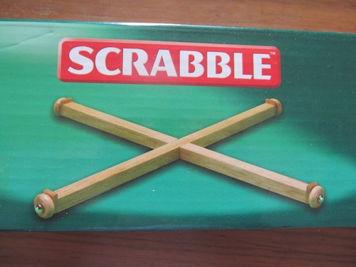 Scrabble deluxe wooden - scrabble,