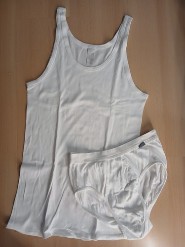 Schiesser set slip with fly