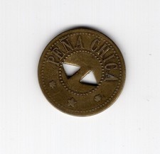 Chile trade token saltpeter