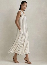 Reiss Sarah Contrast Ruffle