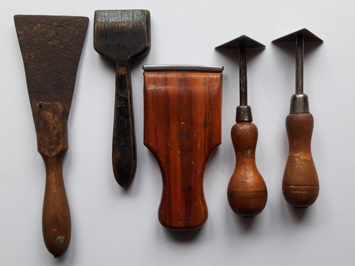 Wood handle scrapers - handle,