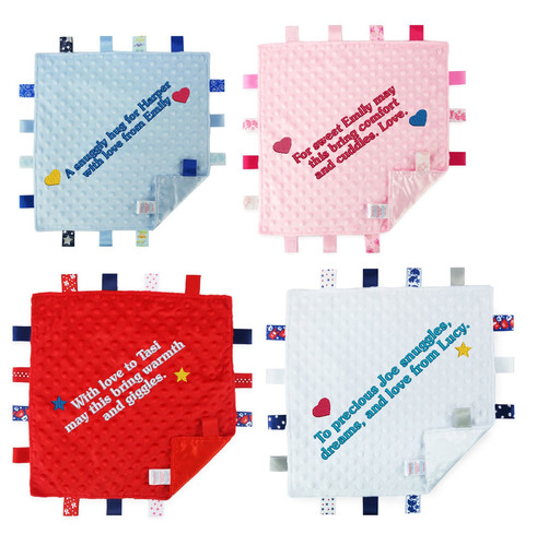 Personalized baby taggy - personalized,