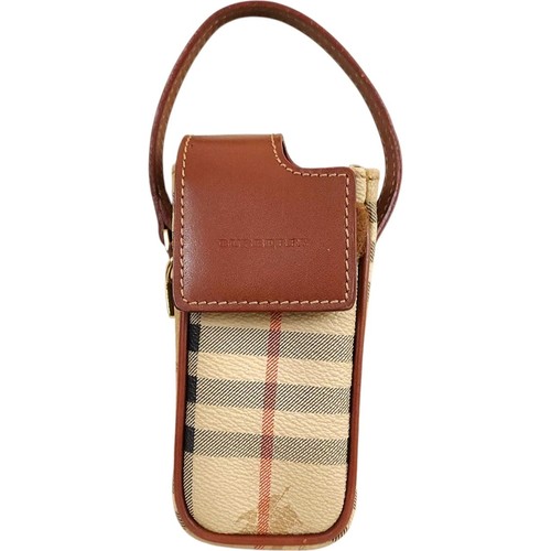 Burberry beige leather nova - leather,