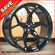 19" RS6 F GB Style ALLOY WHEELS X4 - TYRES Fits : AUDI A4 A5 A6 Q3