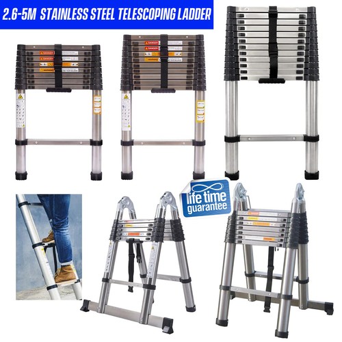 Telescoping ladder 16ft 12ft - ladder,