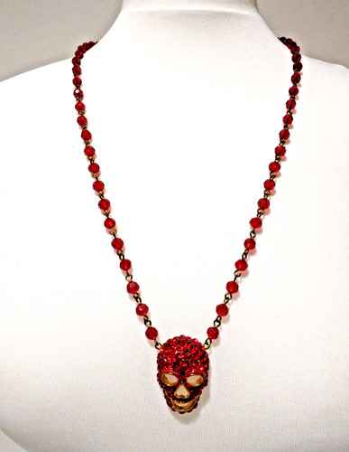 Butler and wilson red - wilson, skull