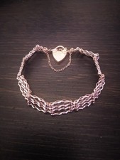 Sterling Silver Gate Bracelet
