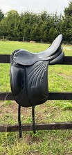 Albion Platinum Royale Dressage Saddle in black 17.5” MW