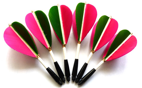 Real feather dart - dart, x