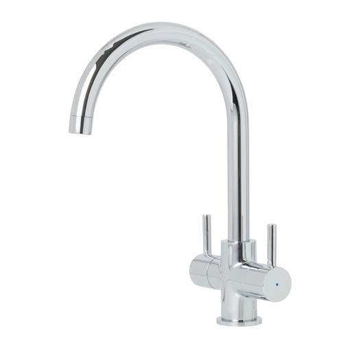 Kitchen sink tap mixer - tap, chrome