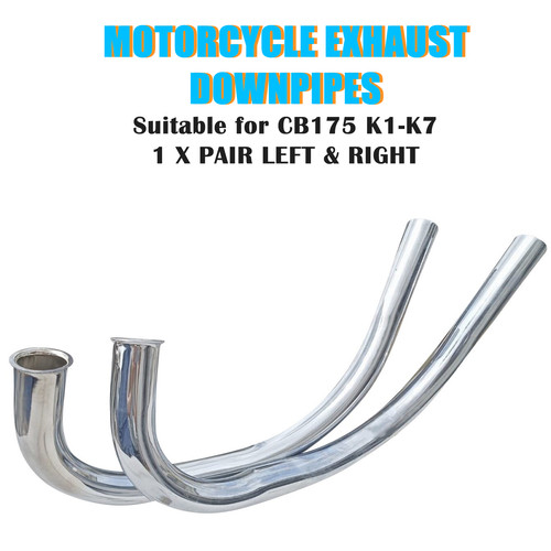 Motorcycle exhaust downpipes - exhaust,
