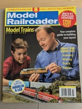 Model Railroader "Model Trains Step By Step" With Plans For Marklin &LGB + Dvd
