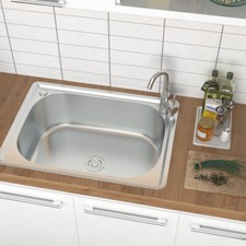 Inset Kitchen Sink Stainless