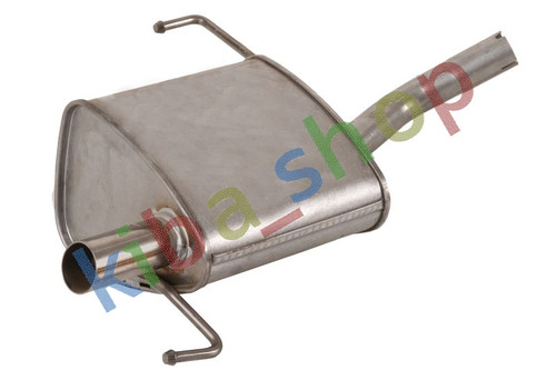 Exhaust system rear silencer - rear,