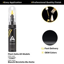 Touch up for Fleet Italia All Models Code: 7356T Bianchi Biciclette Blu Notte
