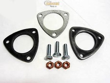 3 Bolt Exhaust Pipe Flange Set