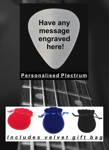 Personalised engraved guitar - personalised,
