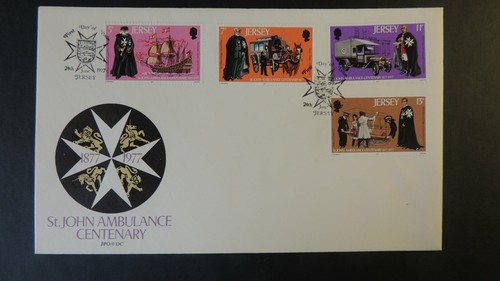 Jersey 1977 fdc - , st