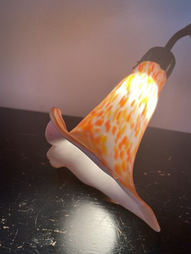 Vintage lily trumpet glass - lily,