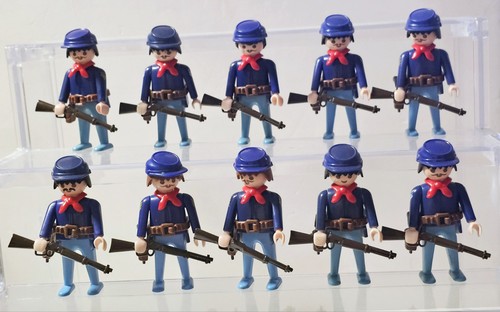 Playmobil union soldiers - union,