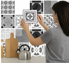 Tile Stickers x 20, Grey