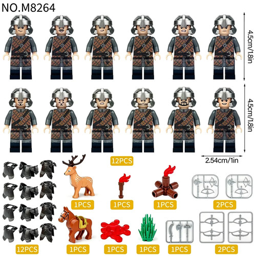 Custom lego medieval castle - medieval,