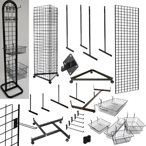 Black premium grid - grid, mesh