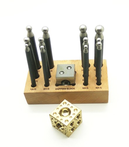 Steel dapping punches - 12,