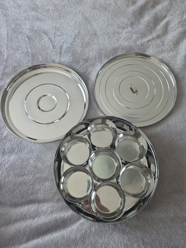 Stainless steel masala dabba - stainless,