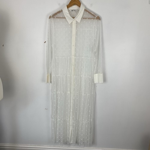 Zara maxi shirt dress - zara,