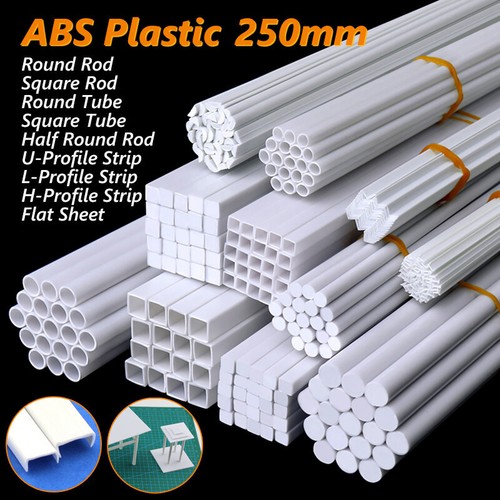 Abs styrene plastic tube strip - plastic,