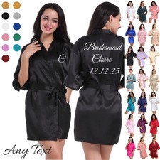 Personalized Robe Wedding