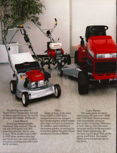 Honda power equipment - power,