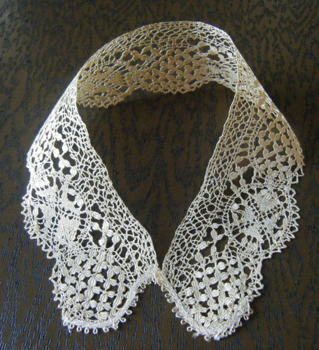 1900 antique silk - maltese, lace