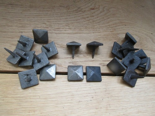 Cast iron door studs nails - cast,