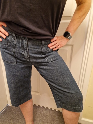 Next vintage y2k denim cropped - y2k,