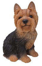 Yorkshire Terrier Dog - Lifelike Garden Ornament - Indoor Outdoor Real Life