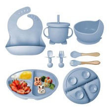 8 Pcs Baby Feeding Set