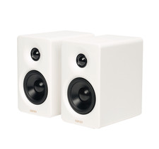 Edifier M60 Hi-Res White Active Bookshelf Studio Speakers/Monitors with Stands