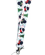 Disney Christmas Mickey Mouse Ho Ho Ho Lanyard