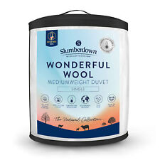 Slumberdown Wonderful Wool Mediumweight Single Duvet