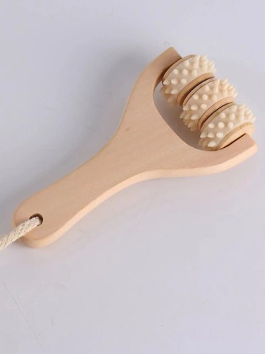 Wooden massage roller - roller, body