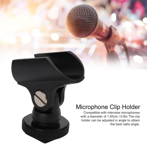 Mic clip stand adjustable - clip,