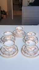 5 x Royal Albert Dimity Rose