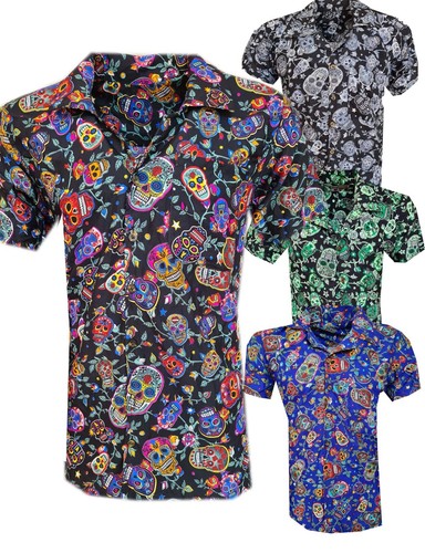 Hawaiian shirt sugar skull - sugar,