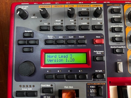 Nord lead key - lead, 24-voice