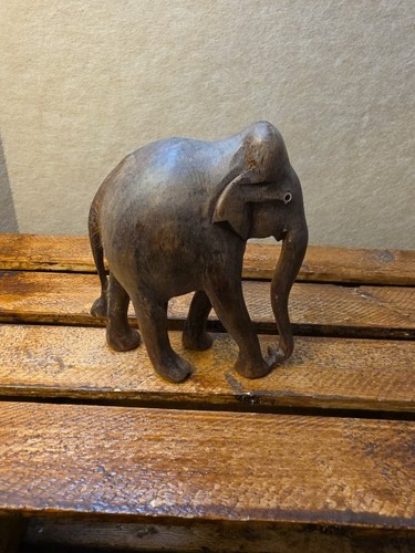 Vintage hand carved wooden - hand,